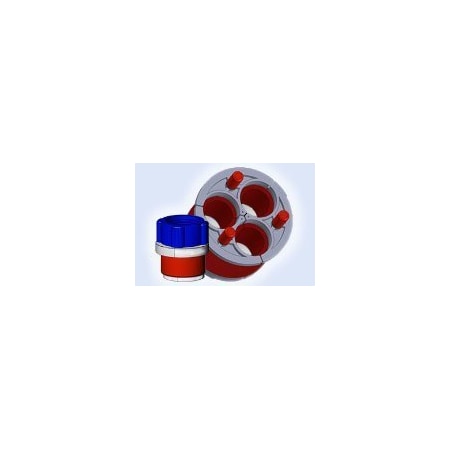 Professional Plastics 3-WAY, 4.000 Wedge Seal, 1.250 OD, Item No 7340-125 - Duct Plug Each FABWEDGESEAL7340-125-PC